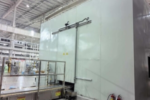 Dongguan Xiegang BYD flash charging pile IP5 rain-drying automatic assembly line